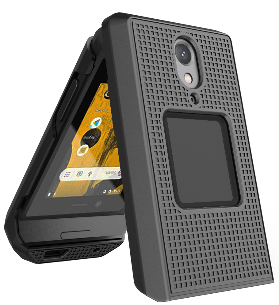 Grid Texture Slim Hard Shell Case Protector Cover for CAT S22 Flip Phone eBay